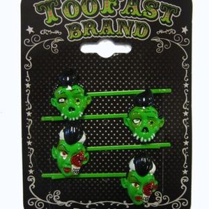 Too Fast Zombie Love Hair Bobby Pins